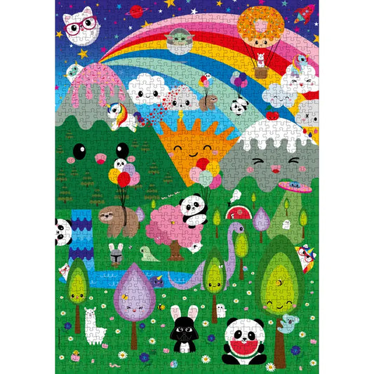 Kawaii Landscape 1000 Pieces jigsaw puzzle