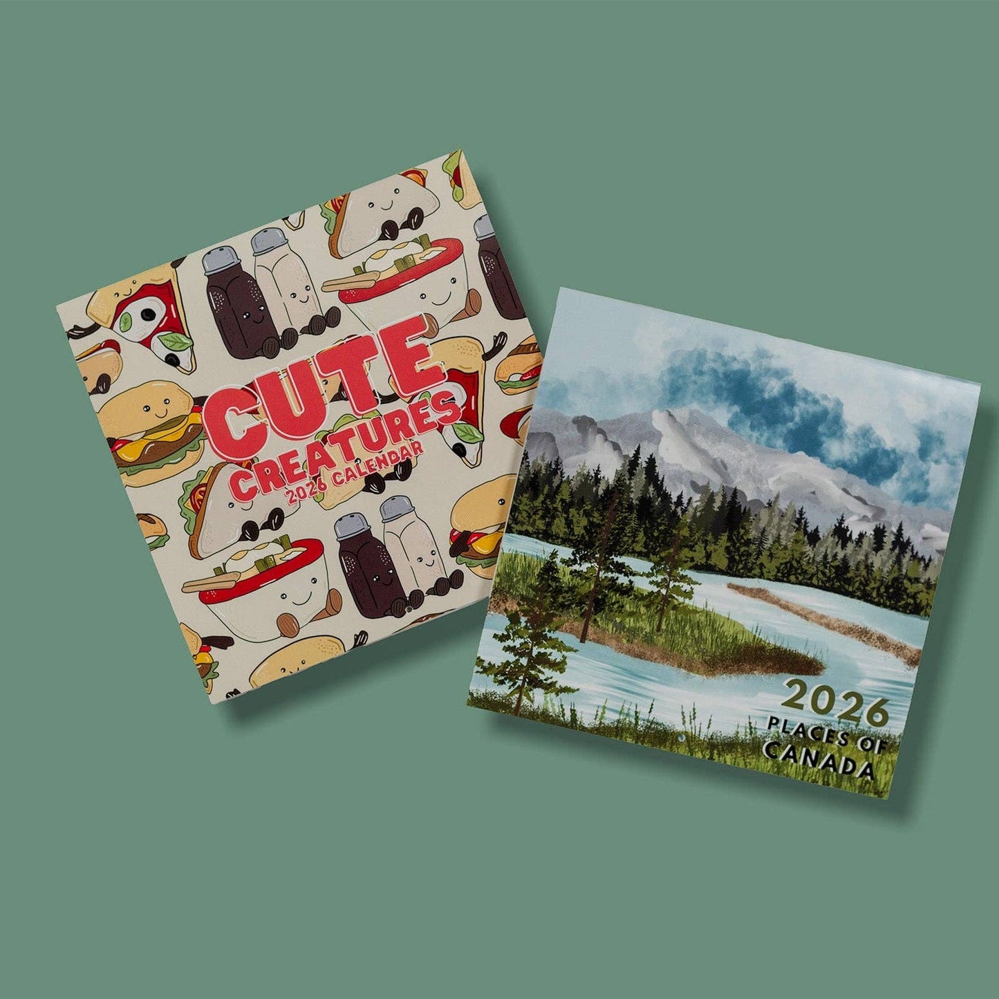 Cute Creatures 2026 Wall Calendar