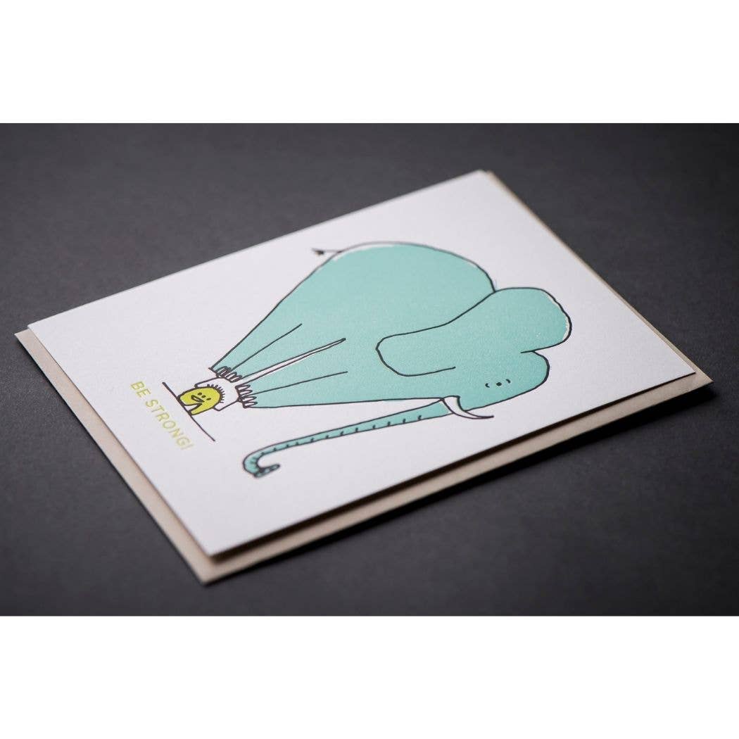 Be Strong Monster Card