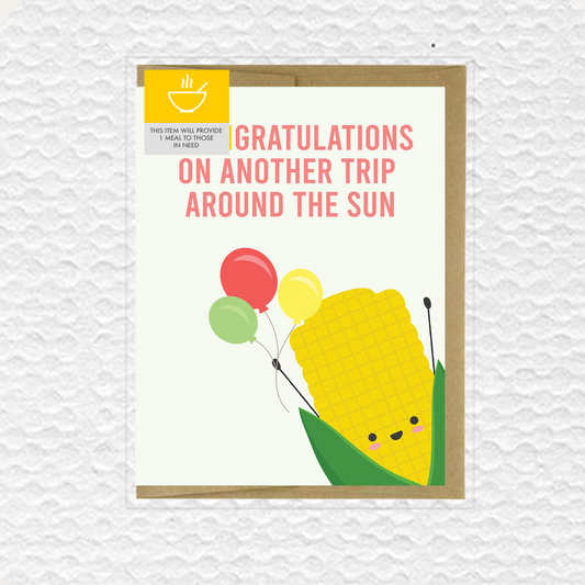 Corngratulations Birthday Card