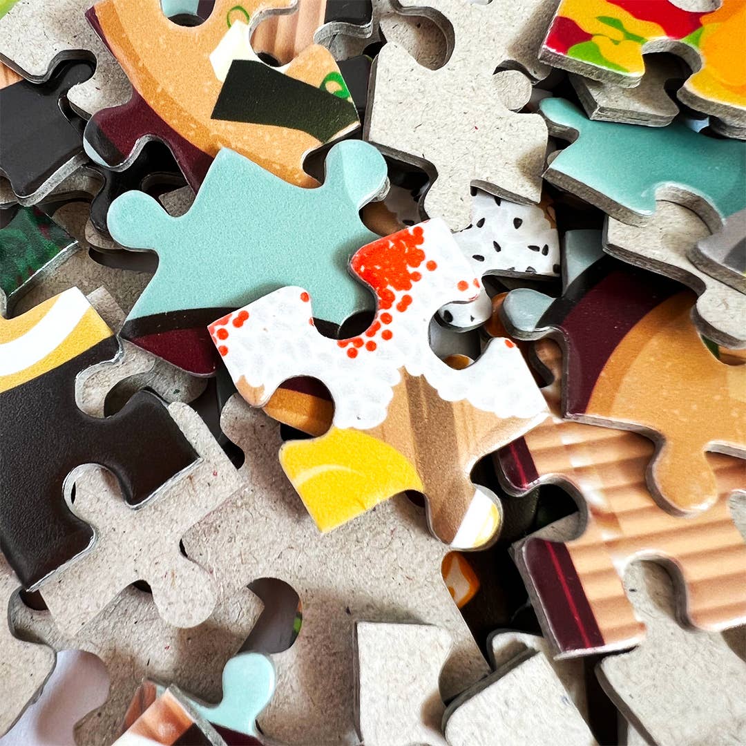 Sushi jigsaw puzzle