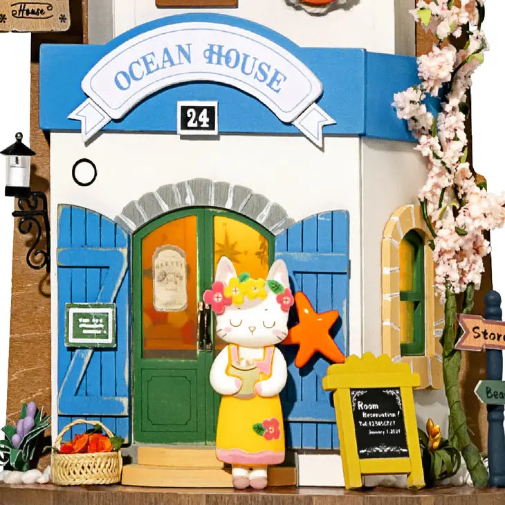 Diy Miniature Wall Hanging Kit: Island Dream Villa