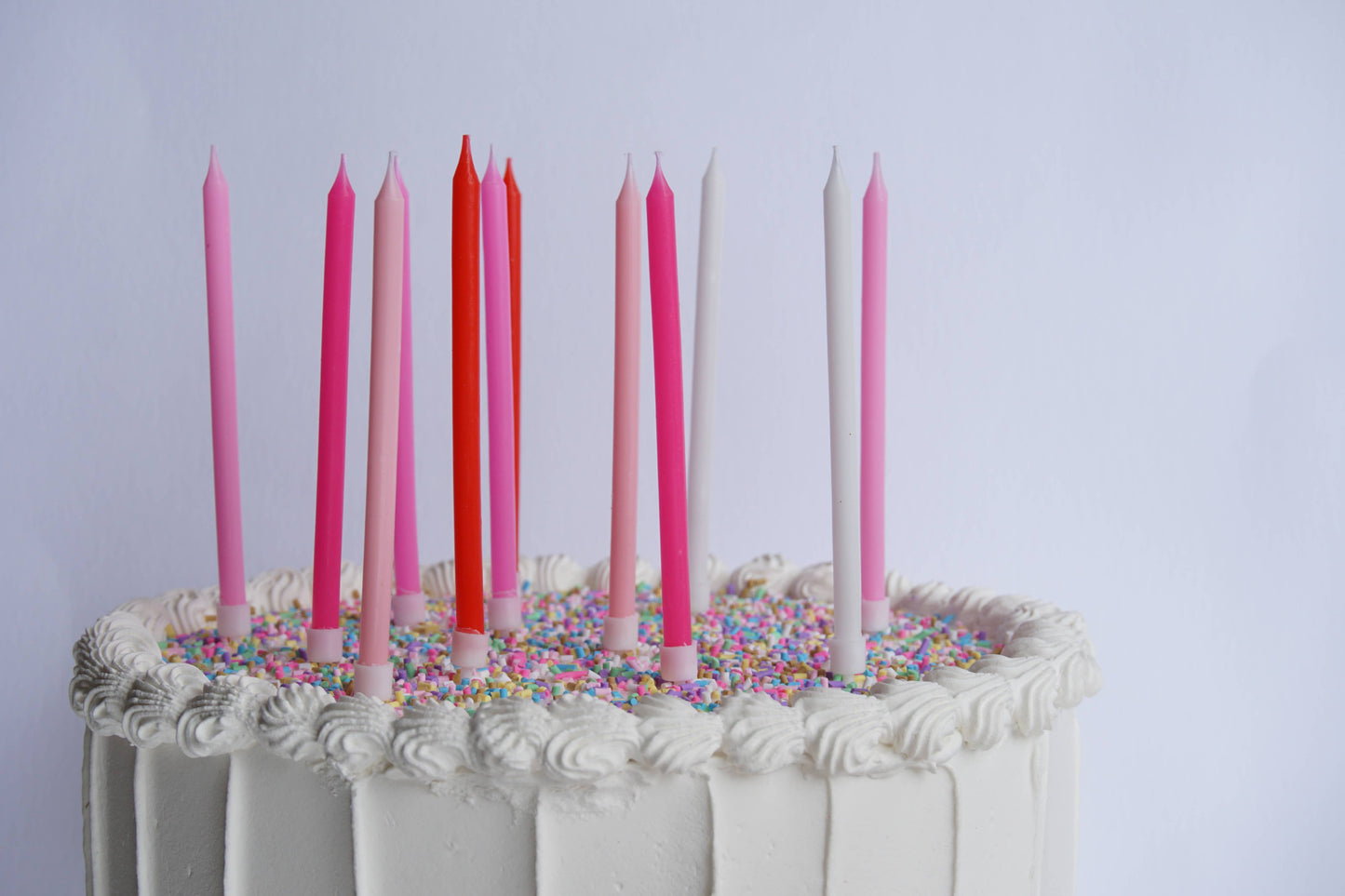 Pink Gradient 12 Candle Set