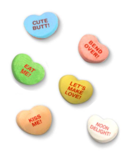 Risque Valentine's Conversation Heart Candy