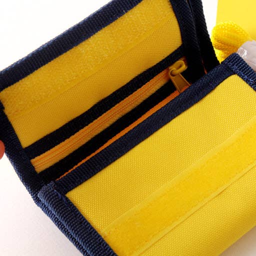 Pokemon Pikachu Velcro Neck Wallet Tri-Fold ID Wallet