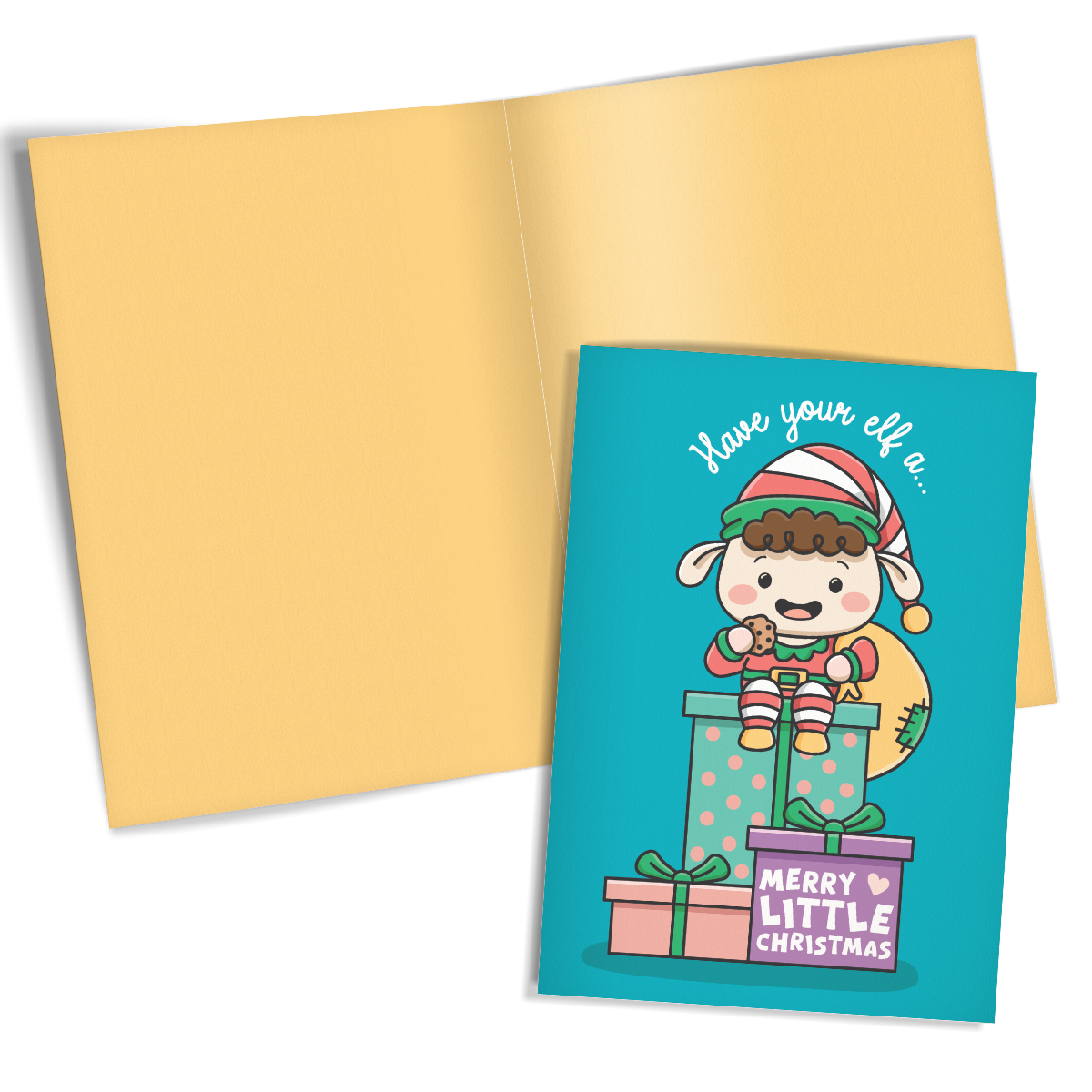 Christmas Card & Elf Crochet Pattern