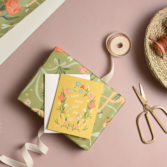 Festival Birthday Card