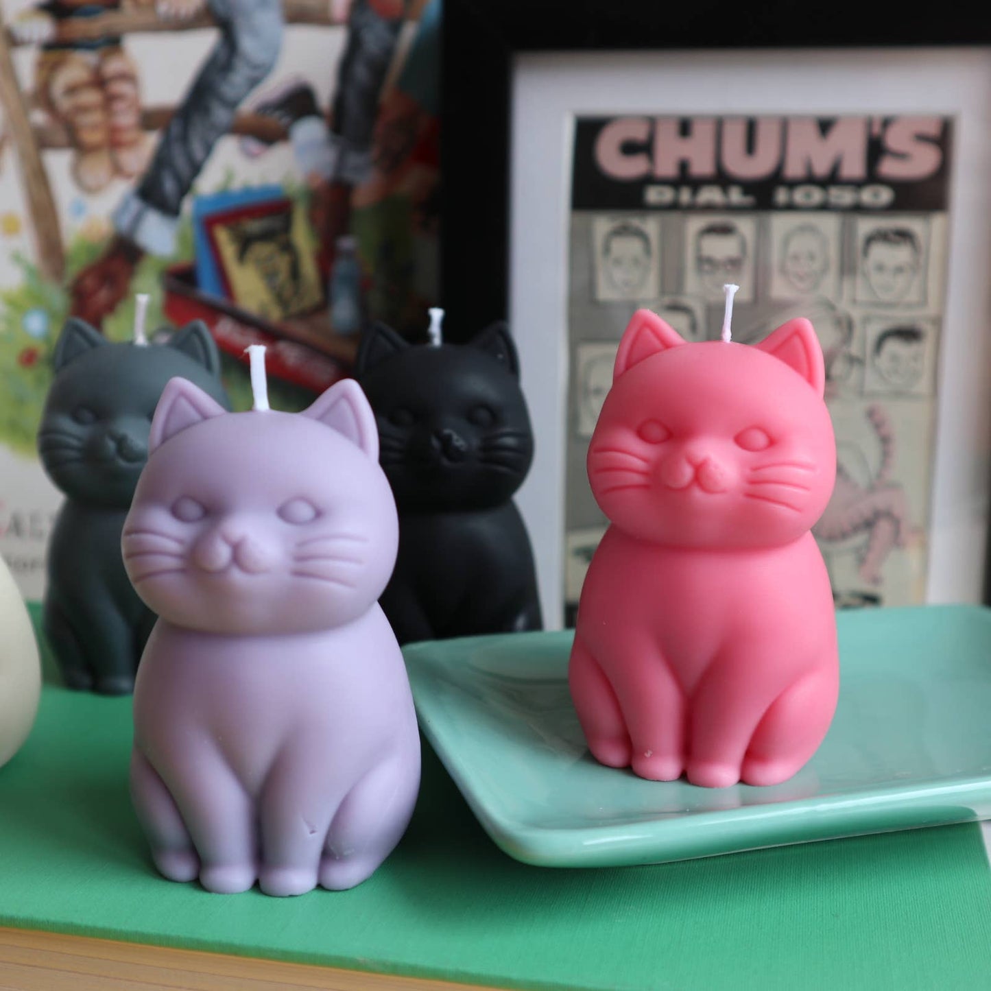 Cute Cat Candle