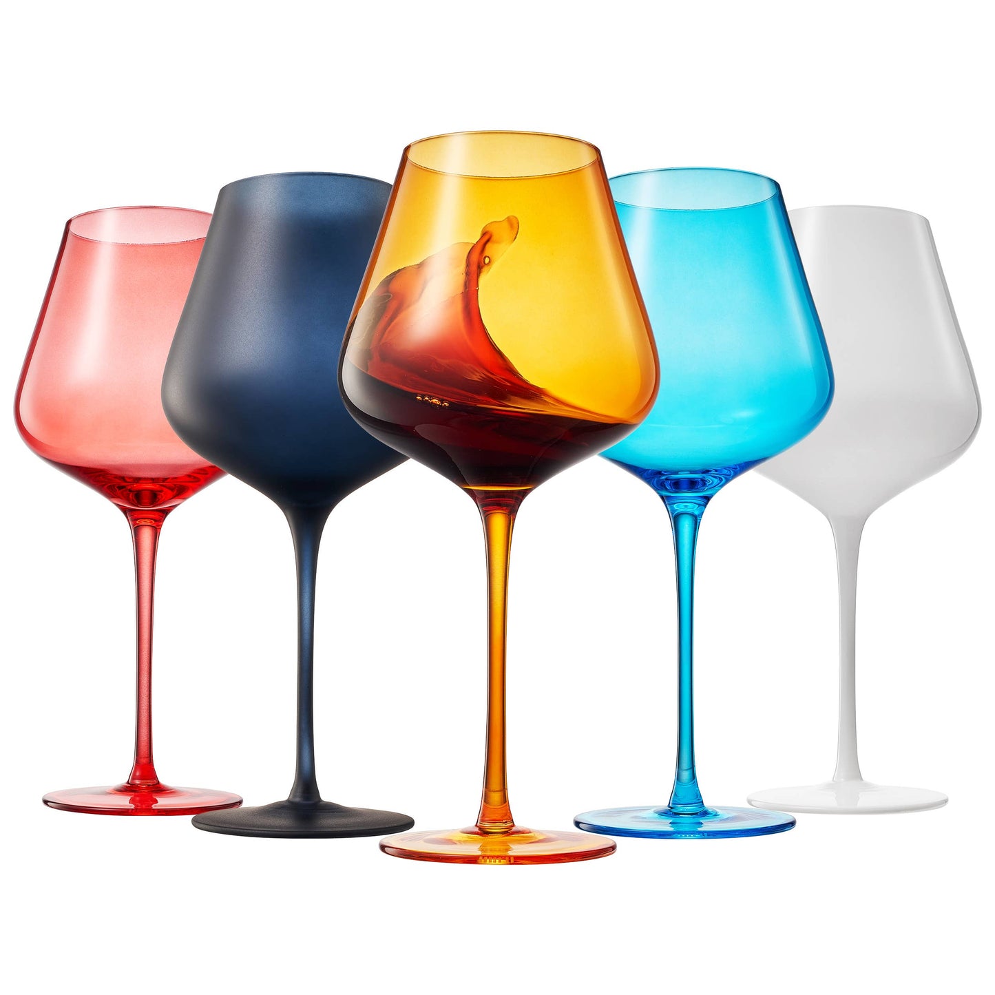 City of New York City Wine Glassware | 5 Set, 20 OZ