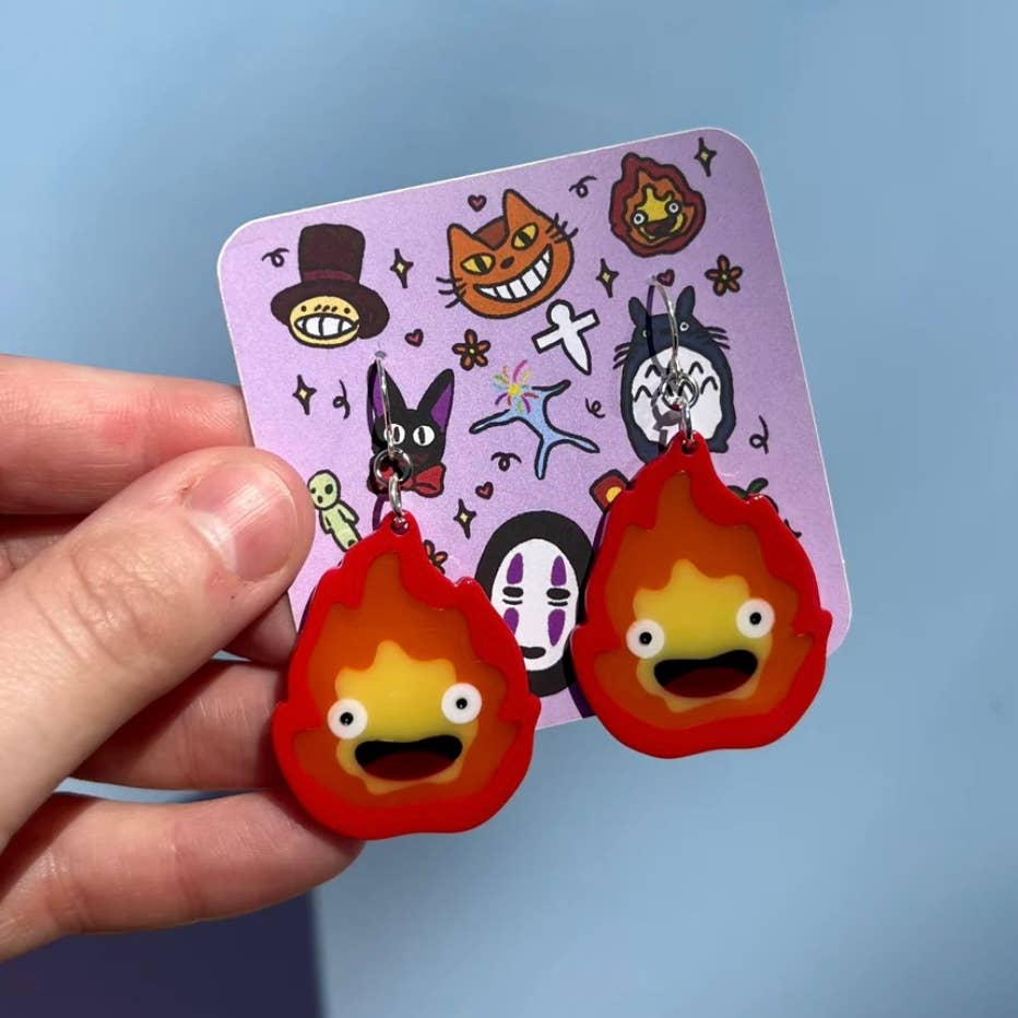 Fire Demon Earring