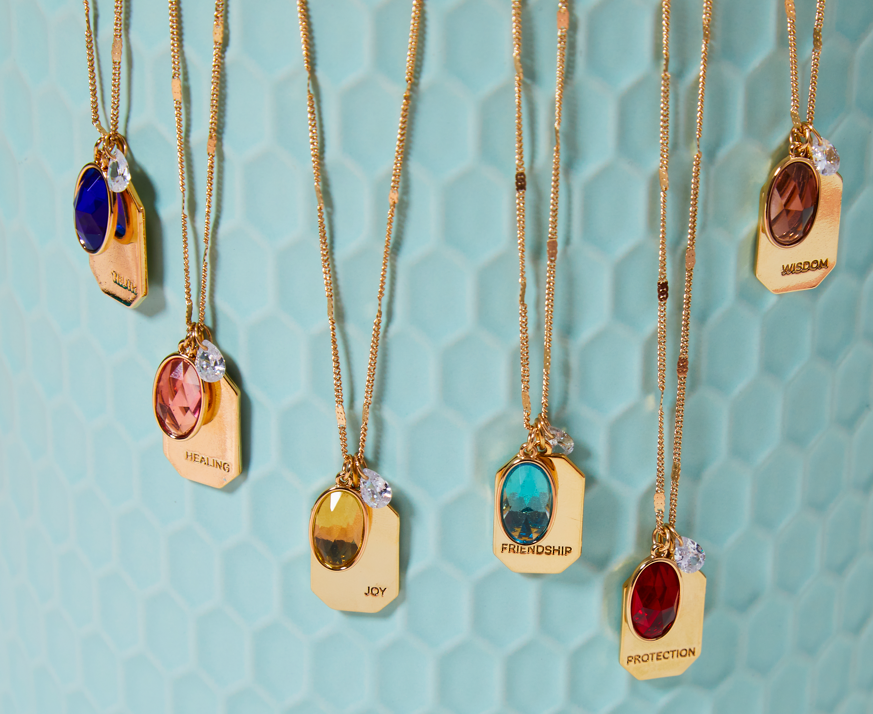 February Birthstone Necklace | Birthday Jewelry