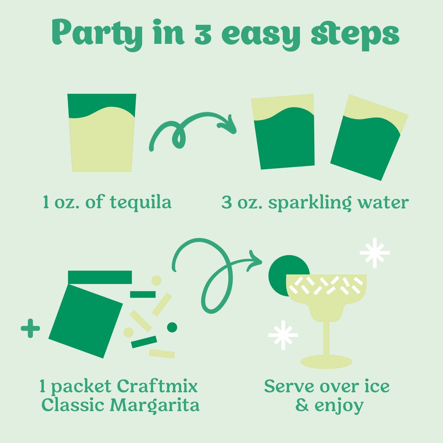 Classic Margarita Mixer - Single Packets