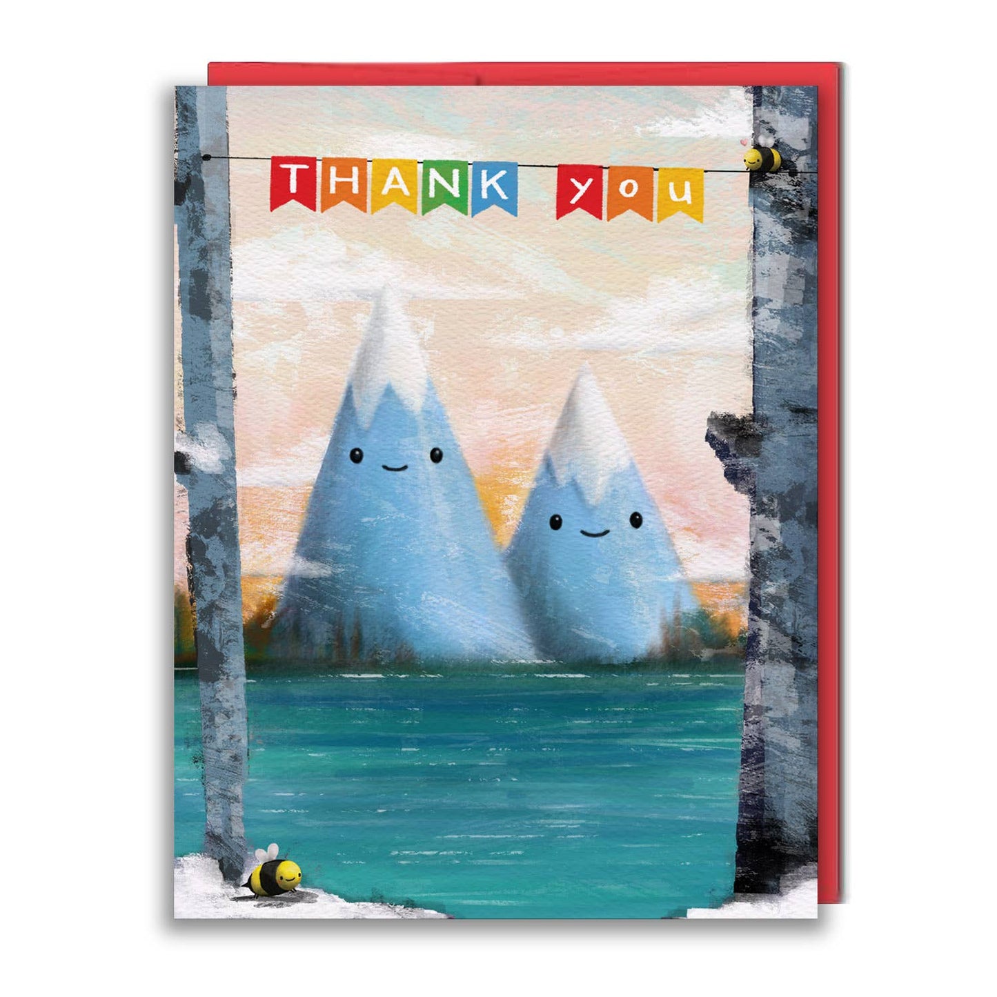Greeting Card - Mount Thanks V2