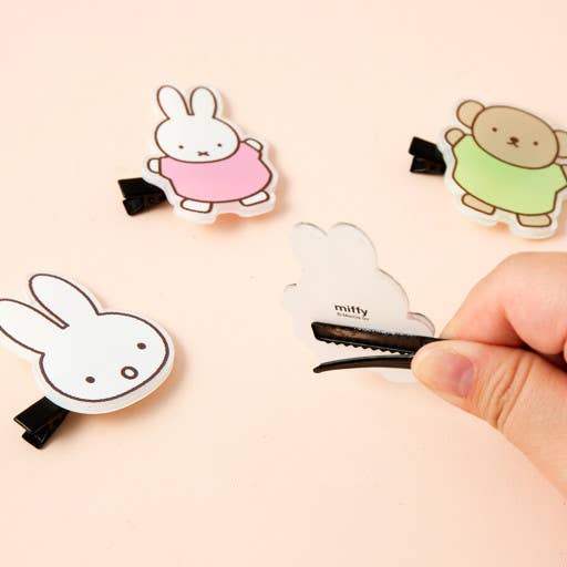 Miffy Hair Clip Pin SET