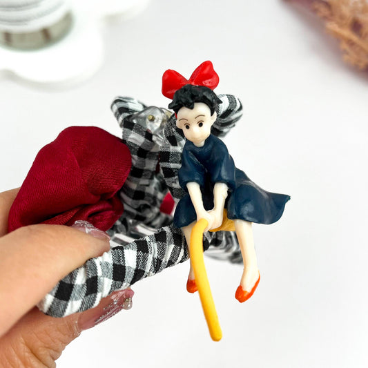 Magical Witch Bow Hair Claw