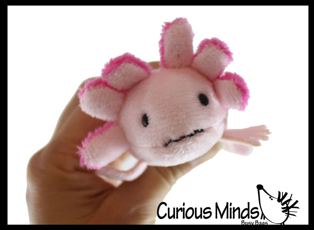 Tiny Axolotl Realistic Cute Plush Stuffed Animals