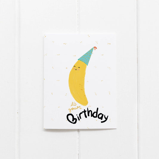 Bananas Itss Your Birthday Greeting Card