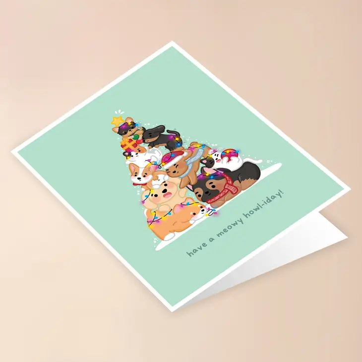 Have A Meowy Howl-Idays Christmas Card