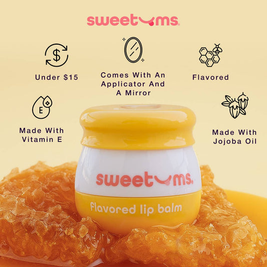 Honey Flavored Lip Gloss Jojoba Oil Vegan Valentine's Beauty
