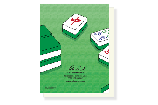 Hope You Get Rich Mahjong Card