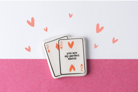 Just Smile 'Perfect Match' Ceramic Match Token