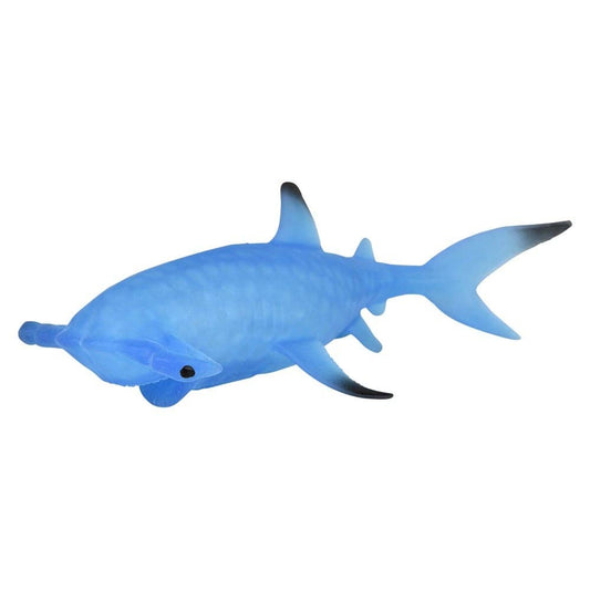 9" STRETCH BEAD HAMMERHEAD SHARK