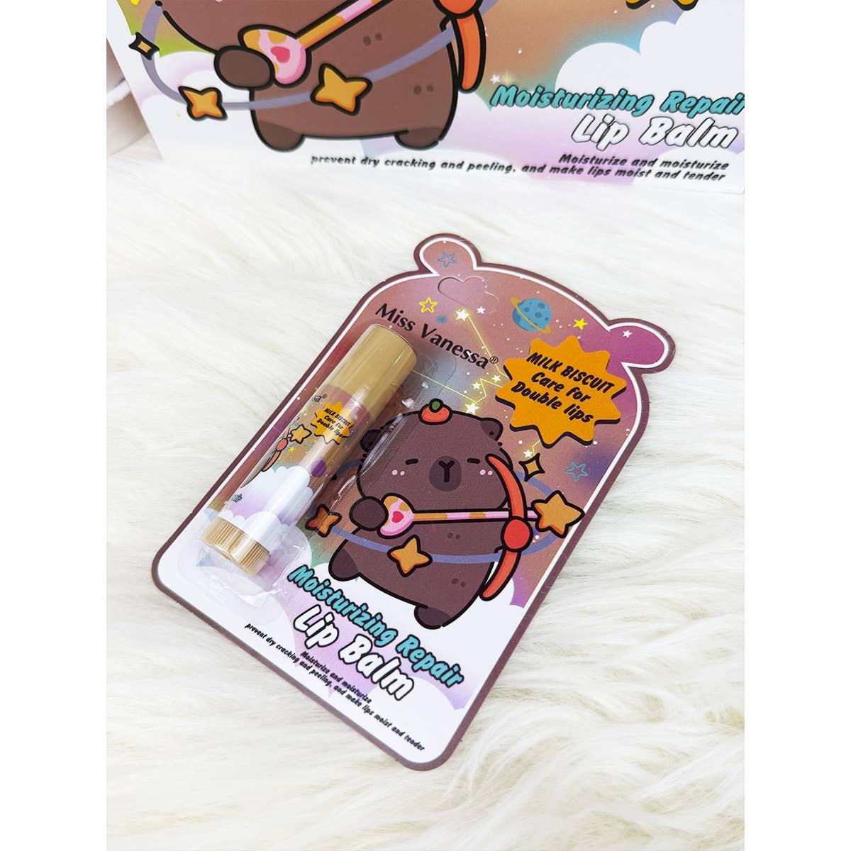 Milk Biscuit Care Capybara Lip Balm