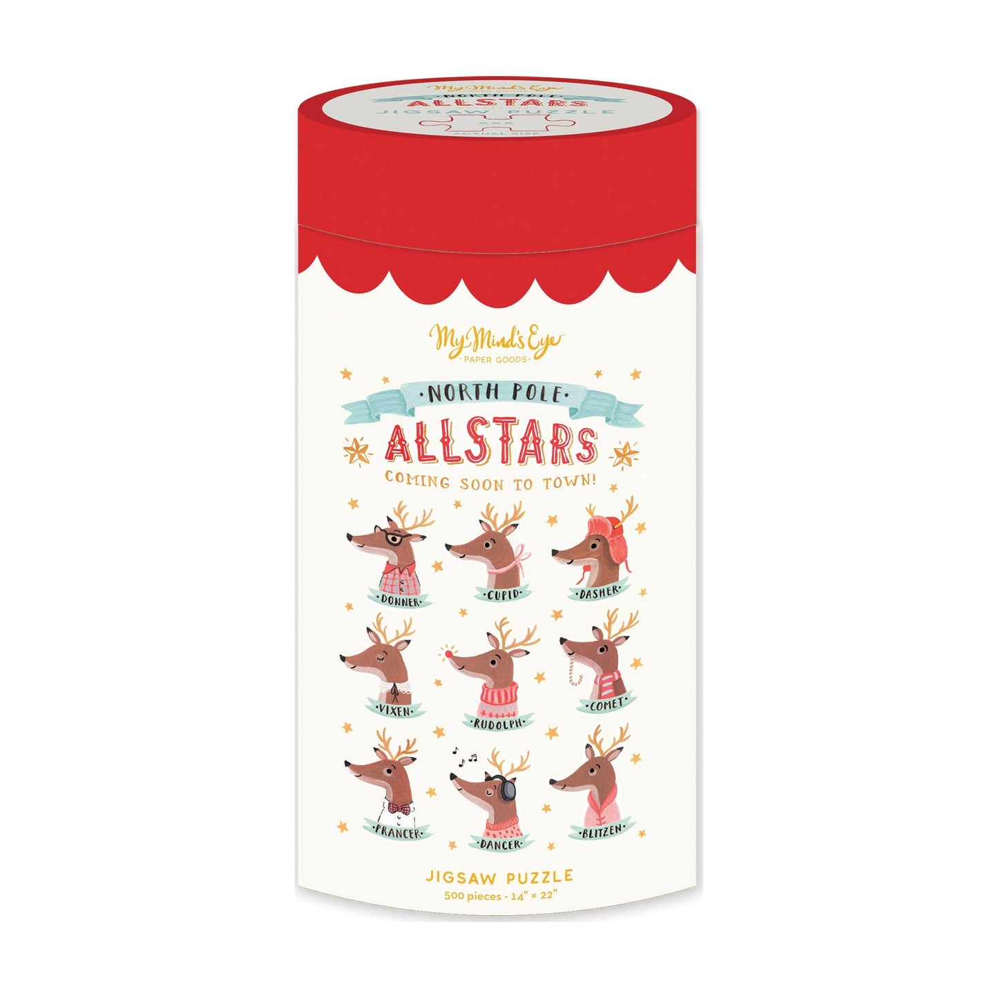 DER1022 - Dear Rodolph All Stars Puzzle