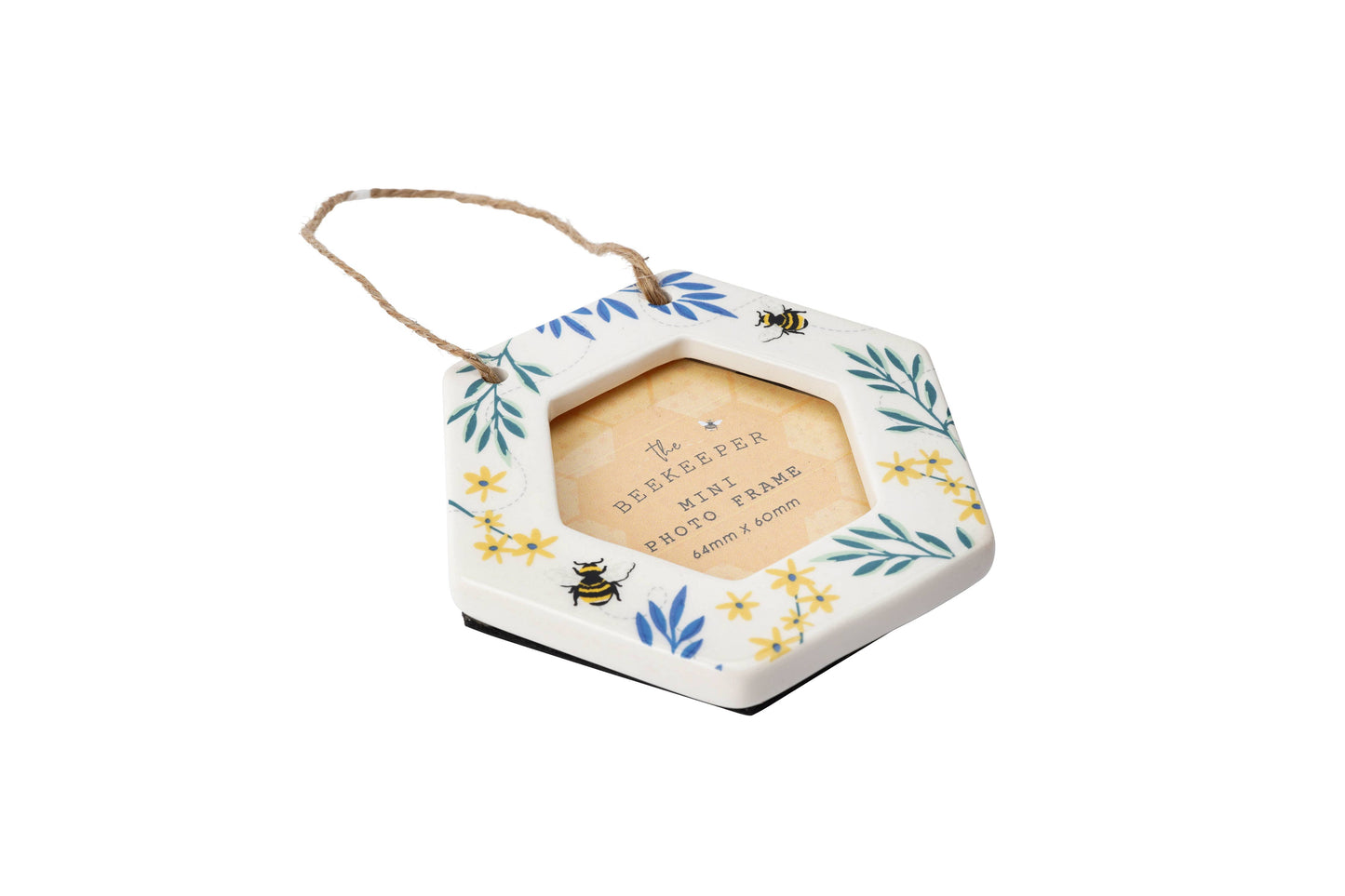 The Beekeeper Mini Ceramic Hanging Photo Frame