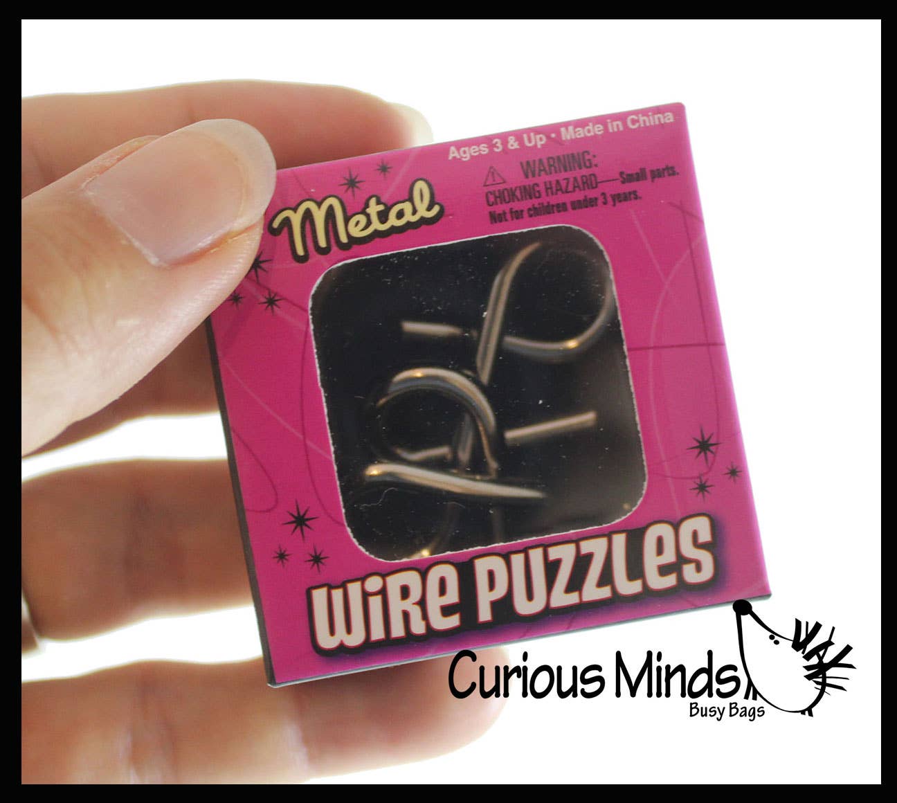 Mini Metal Wire Brain Teaser Puzzles