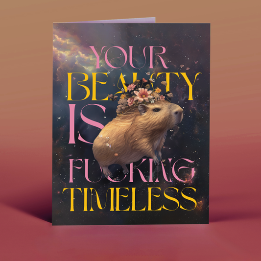 TIMELESS BEAUTY capybara