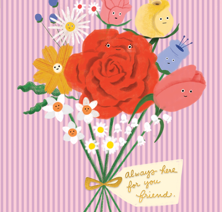 BLOOM BOOST - Sympathy Card