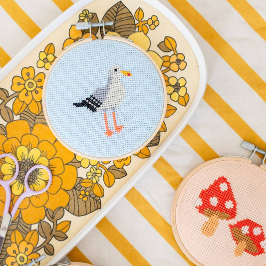 Seagull Cross Stitch Kit
