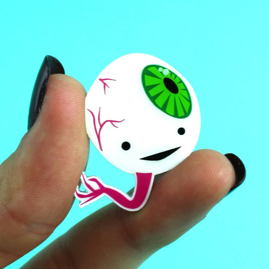 Eyeball Lapel Pin - Party Pupil in the House