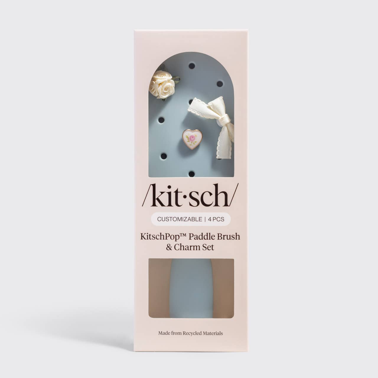KitschPop Paddle Brush - Haze Blue