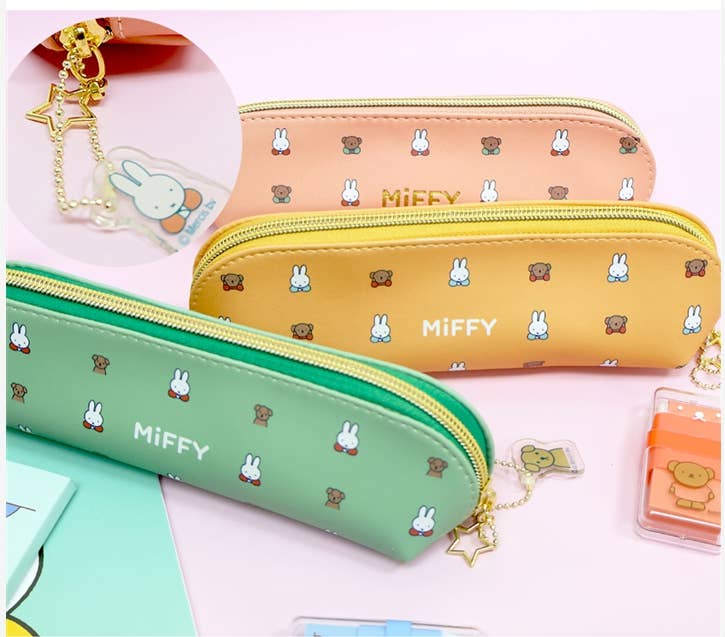 Miffy Pattern Pencil Pouch