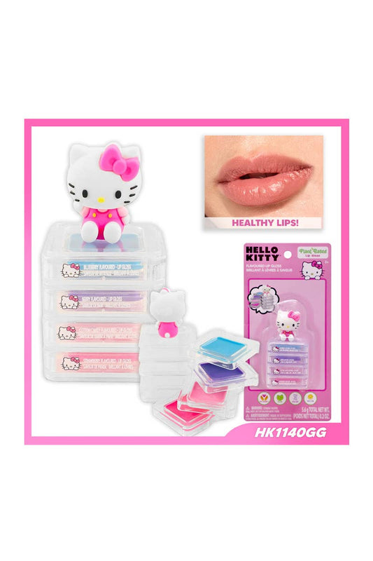 Hello Kitty 4 Lip Gloss Set