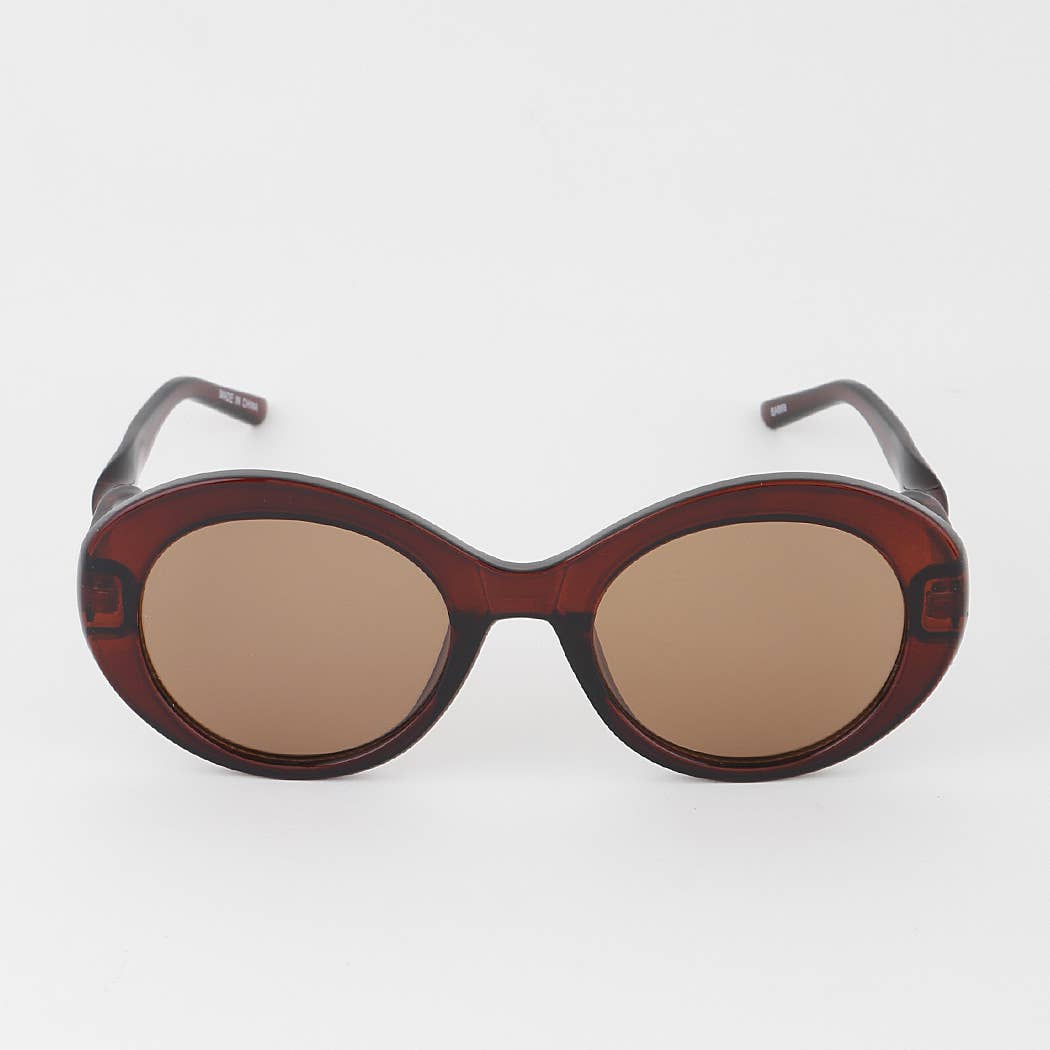 Minimal Round Sunglasses