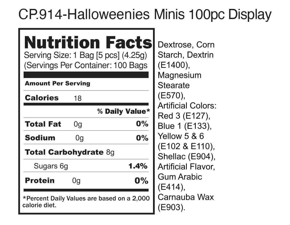 Halloweenies Candy