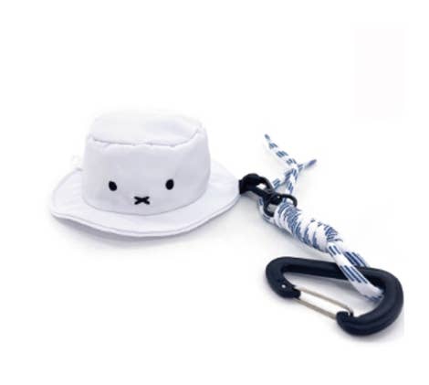 NEW! Miffy Face Hat Pouch Key Bag Holder Charm