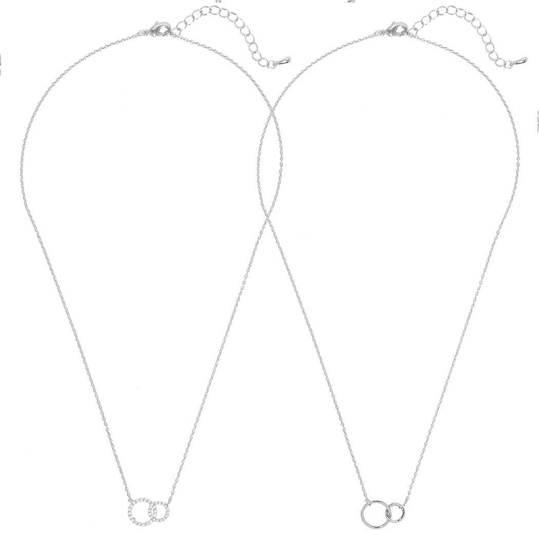 Gold-Dipped Friendship Necklace Set