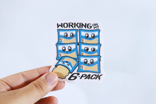6-Pack Instant Ramen Sticker