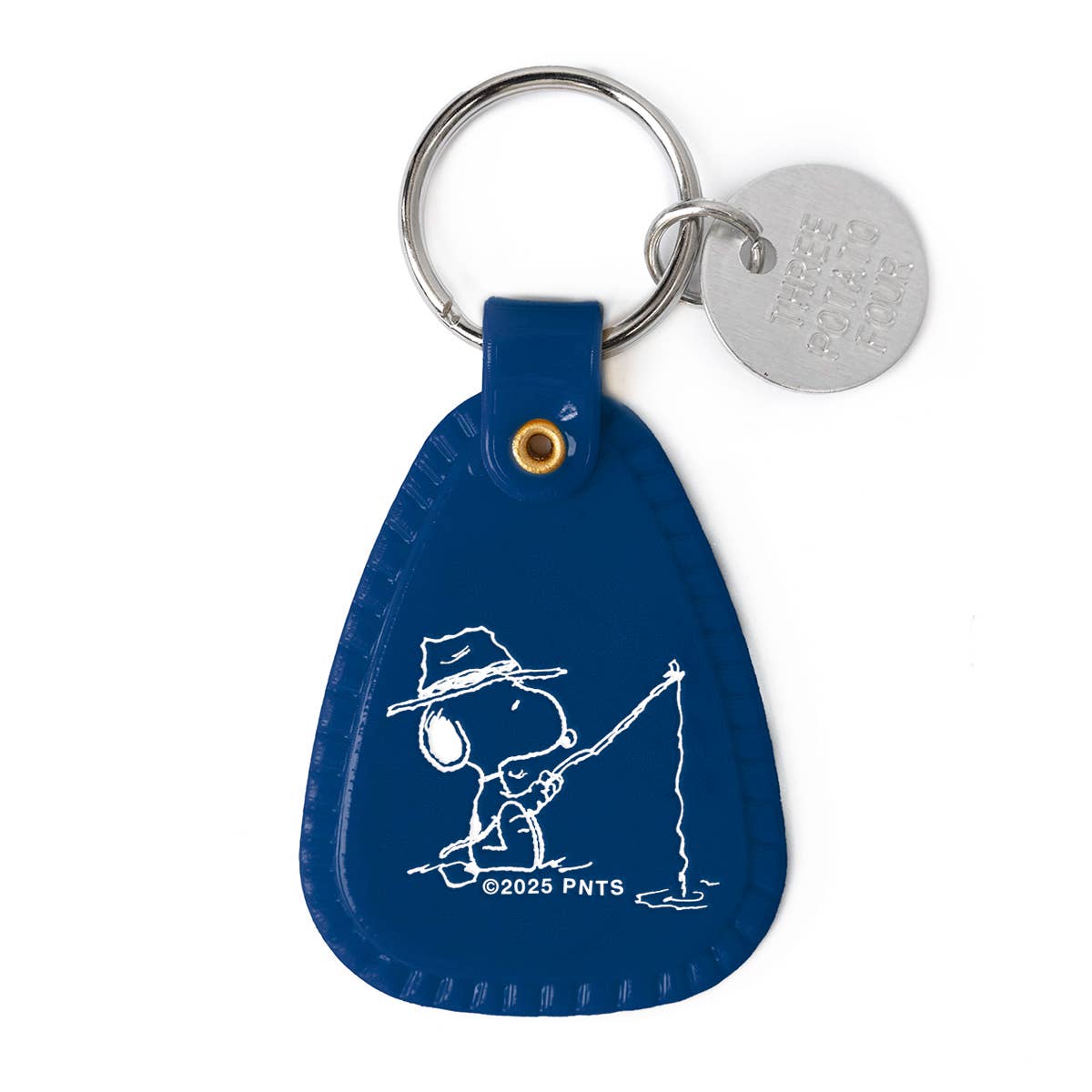 3P4 x Peanuts® - Snoopy Fisherman Saddle Keychain