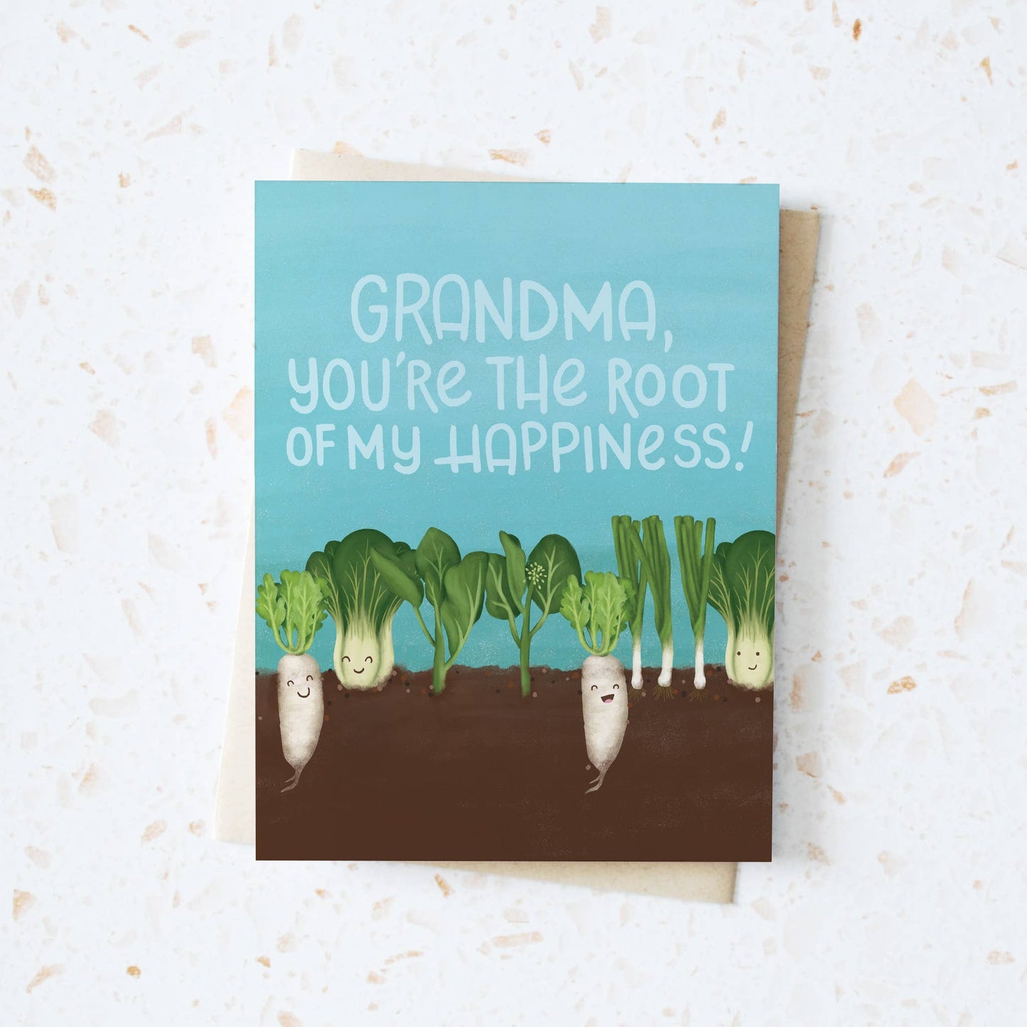 Grandma, You're the Root of my Happiness Card