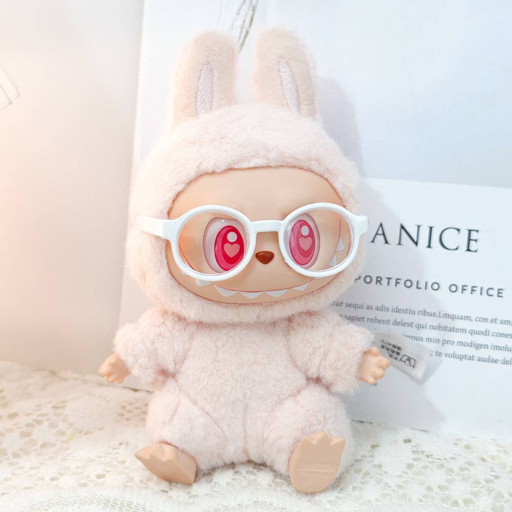6.5cm dolls glasses Labubu glasses doll Accessories