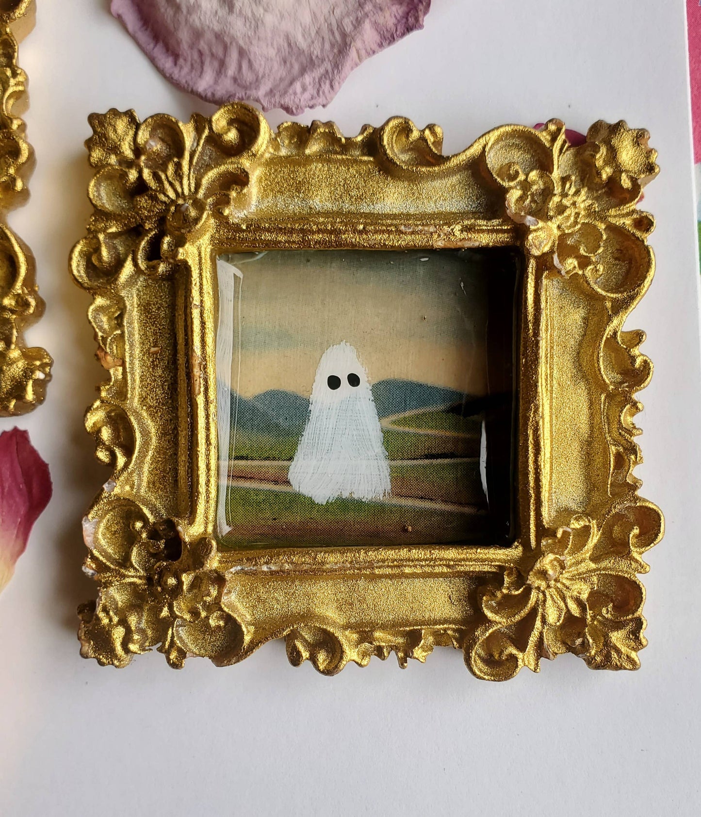 Ghosts on Vacation mini art