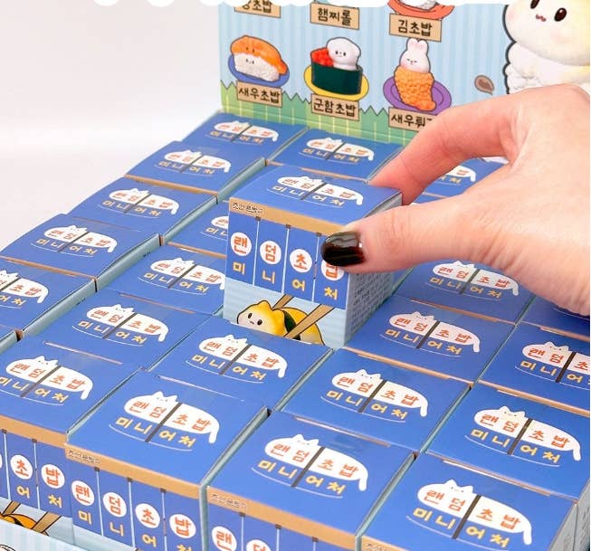 Random Sushi Animal Miniature Figure Blind Box Toy