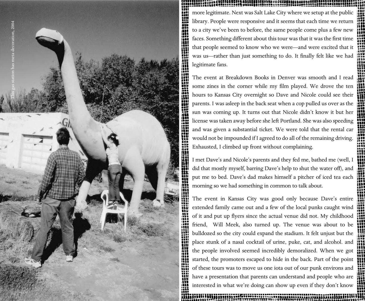 Perfect Mix Tape Segue #4: Going on Tour (Zine)