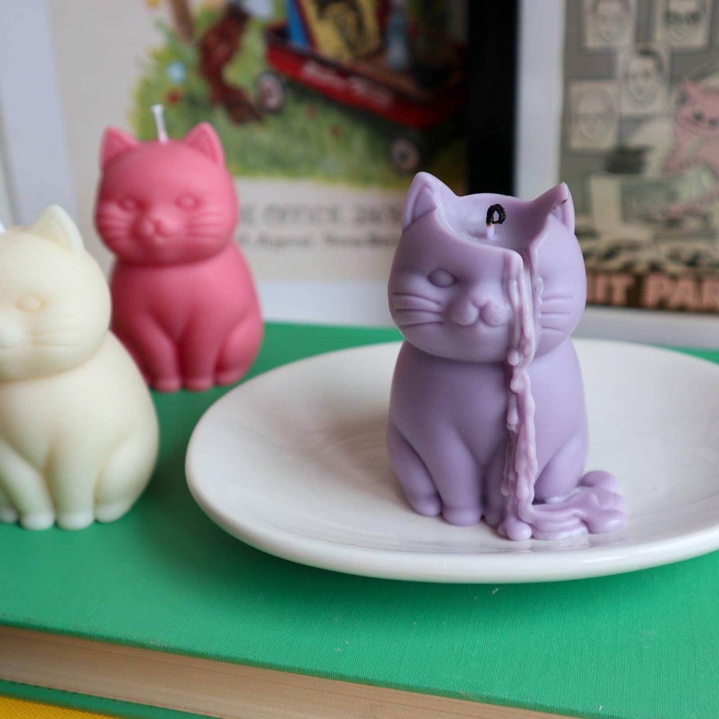 Cute Cat Candle