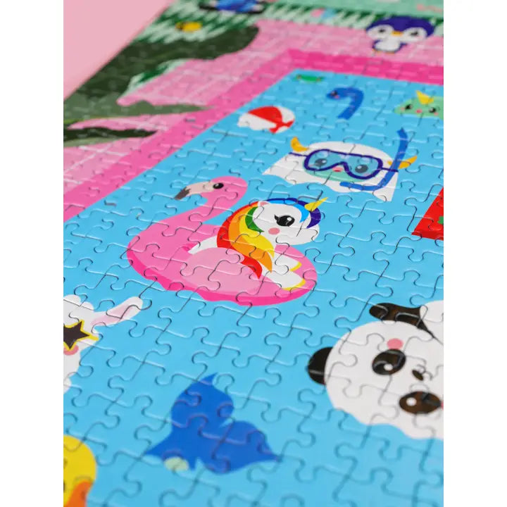 Pink Pool 1000 pieces Jigsaw puzzle